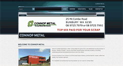 Desktop Screenshot of connopmetal.com.au